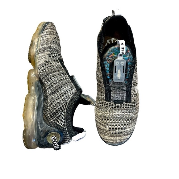 Nike Air Vapormax 2020 FK "Oreo" Men’s Black White Grey CT1933-001 SZ 11 - Picture 2 of 7